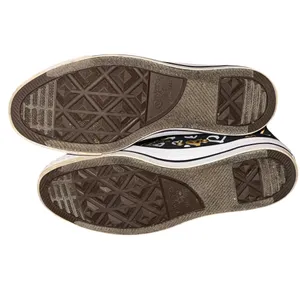 Converse Chuck Taylor All Star gold and white heart print high top sneakers thumbnail 5
