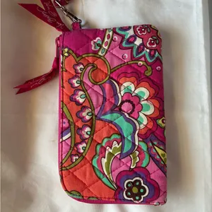 Vibrant Multicolor Vera Bradley Wristlet thumbnail 2