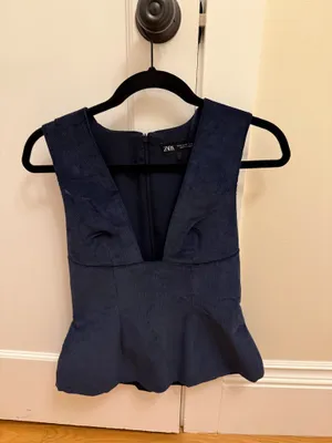 ZARA Corduroy top thumbnail 2