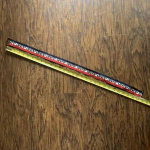 Vintage Levi's Belt Red White Blue Logo Striped Adjustable Fabric D Ring thumbnail 4