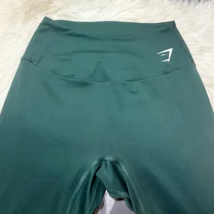GYMSHARK Green Training Leggings High Rise thumbnail 5