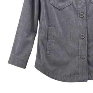 Avec Les Filles Corduroy‎ Jacket Gray Small thumbnail 4