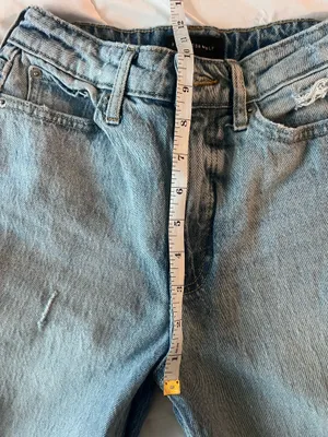 Free Assembly Ripped Straight Leg Jeans thumbnail 8