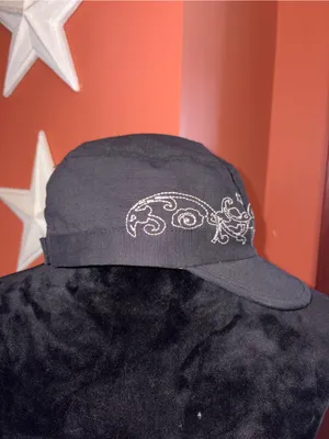 Vintage SCALA PRONTO Y2K hat Black thumbnail 2