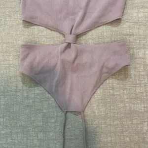 Purple cut out dress Size L thumbnail 6