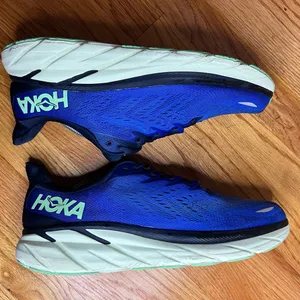 Hoka One One Clifton 8 Blue/Navy 1119393 DBOS Size 12M D NO BOX thumbnail 3