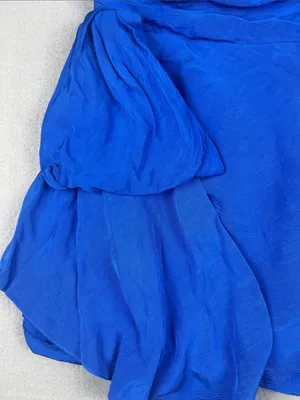 Monique Lhuillier Strapless Cobalt Blue Faille Minidress Size: 4 thumbnail 2