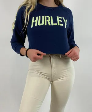 Hurley Reworked Crewneck With Numbers On Arms thumbnail 2
