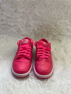 Nike Dunk Women’s Hot Pink Low-Top Sneakers.Size-7 thumbnail 2