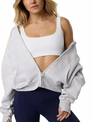 OFFLINE By Aerie Real Me XTRA Ribbed Classic Sports Bra American Eagle NWT Small thumbnail 2