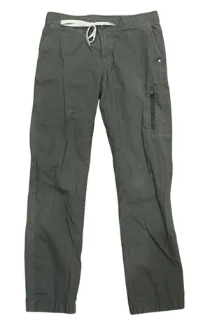 Vuori Ripstop Pant Olive Green Drawstring Travel Pants Small VW401 thumbnail 1