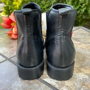 NEW Marc Joseph Black Leather Ave of Americas Chukka Ankle Bootie Size 9.5 Women thumbnail 7