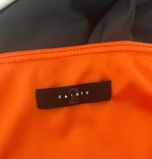 Orange Open back Dress thumbnail 4