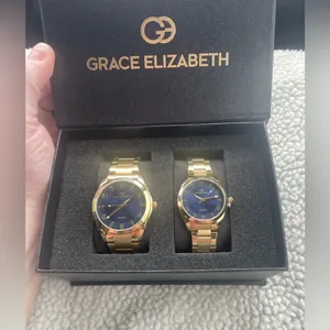 Grace Elizabeth set of his and hers gold watches thumbnail 6