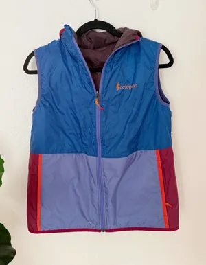 Cotopaxi Teca Calido Reversible Hooded Vest Sz S thumbnail 1