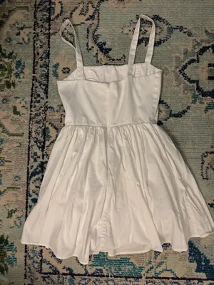 ZARA Dress Mini White thumbnail 4