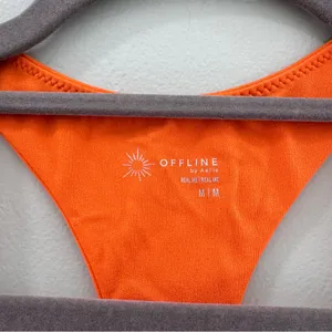 Offline by Aerie Ribbed Cut‑Out Romper thumbnail 10