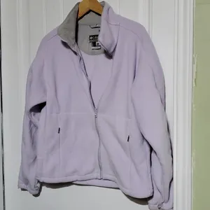 Women’s Columbia Benton Springs Fleece Jacket in purple Size Extra Large thumbnail 3