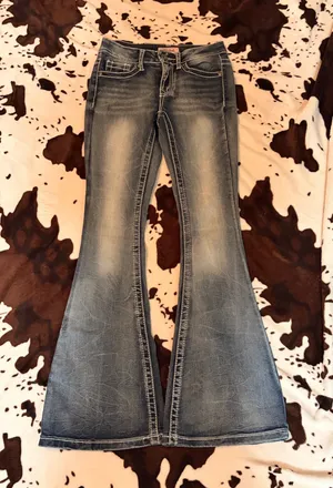 True luck bell bottom jeans Blue Size 2 thumbnail 1