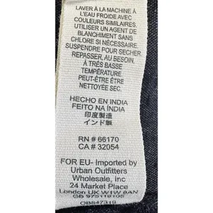 Free People All My Life Embroidered Mini Tunic Black Dress V Neck‎ Size M Boho thumbnail 14