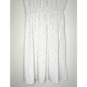 Bella Ella White Black Polka Dot Faux Wrap Dress Rayon S‎ Summer Wedding Guest thumbnail 12