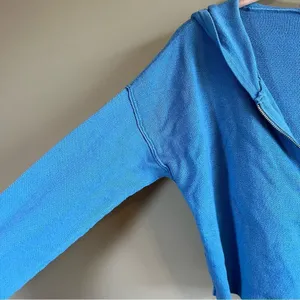 ✨ Garage Women’s Blue Zip‎ Up Sweater Hoodie Small thumbnail 5