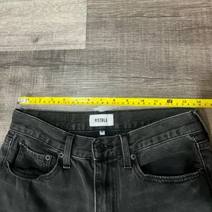 PISTOLA Alexa High Rise Slim Flare with Split jeans in Dark Sky thumbnail 9