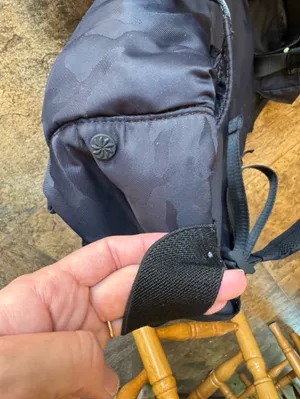 Athleta Venture Utility Backpack Black Camo Laptop Pocket Gym Work waterproof thumbnail 5