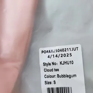 NWT COMFRT Cloud tee in bubblegum pink thumbnail 2