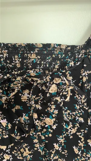 Floral Shein Crop Top thumbnail 2