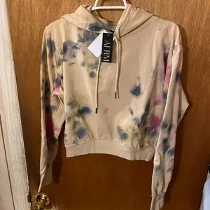 Affirm sand crumble tie dye hoodie thumbnail 1