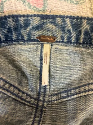 Free People Jean Mini Skirt thumbnail 3