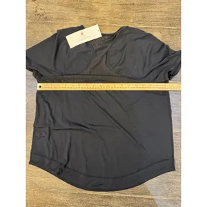 Sweaty Betty Women Black Breathe Easy Circuit T-Shirt Workout‎ Activewear thumbnail 5