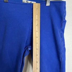 Free people we the‎ free penny flare elastic waist jeans size 2 thumbnail 5