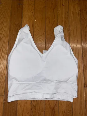 White Ribbed V thumbnail 3