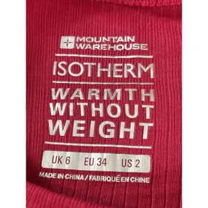 Mountain Warehouse Isotherm Womens Base Layer Thermal Top Pink Long Sleeve 2 thumbnail 5