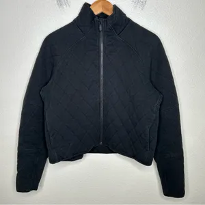 Lululemon Quilted Calm Jacket black 8 thumbnail 1