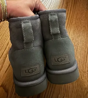 UGG Mini Gray Boots thumbnail 1