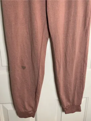 Vuori ladies active joggers in rosewood pockets drawstring athleisure no size thumbnail 4