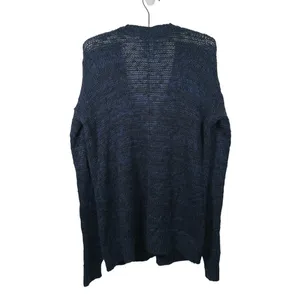 Vintage Y2K Abercrombie & Fitch V-neck Cardigan Womens XS/S Blue Moose Preppy thumbnail 2
