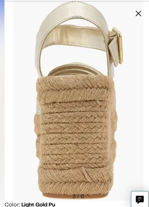 Gold kenneth cole wedges thumbnail 3