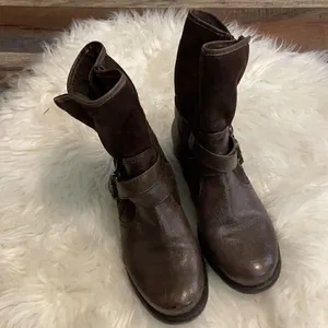 ✨Baretraps Sabella Brown Leather Ankle Boots thumbnail 2