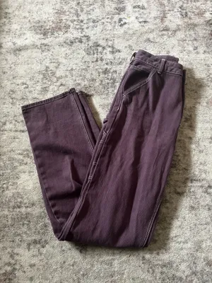 Pacsun Wide Leg Purple Jeans thumbnail 4