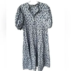 Rae Feather The Nellie Maxi Dress in navy Large thumbnail 2