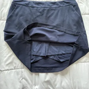 Greg Norman Skort Skirt Womens Large‎ Blue Pockets Activewear Golf Tennis Preppy thumbnail 6
