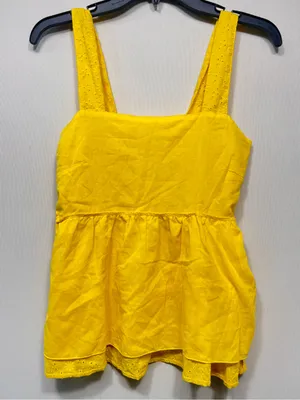Aqua 100% cotton EYELET BABYDOLL TOP, XS nwot thumbnail 6