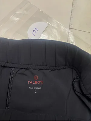 Talbots Pants Large Black Straight Leg Stretch Career Everyday Classic Pockets thumbnail 7
