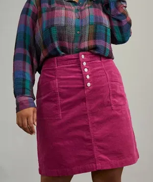 Anthropologie Pilcro Talia Corduroy Mini‎ Skirt Size 2 thumbnail 1