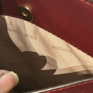 Michael Kors Burgundy Crossbody Bag thumbnail 7