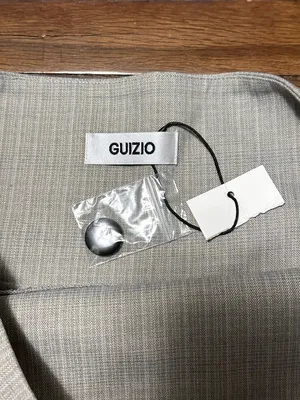 Danielle Guizio Pleated Micro Mini Skirt in Grey Plaid New Medium thumbnail 10